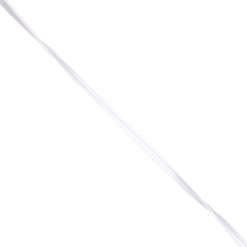 Mandala Crafts 3mm 50 Yds Roll of White Elastic Bands for Sewing - 1/8 Flat Elastics Cord - 1 8 Inch Braided Stretch Straps for Crafting - Image 4